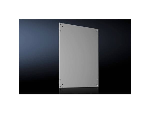 Rittal 8617.540, Monteringsplate, Grå, Galvanisert stål, 500 mm, 700 mm, 2,5 mm