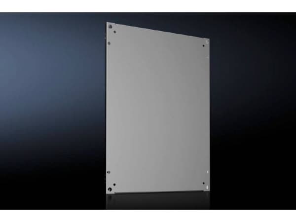 Rittal 8617.540, Monteringsplate, Grå, Galvanisert stål, 500 mm, 700 mm, 2,5 mm