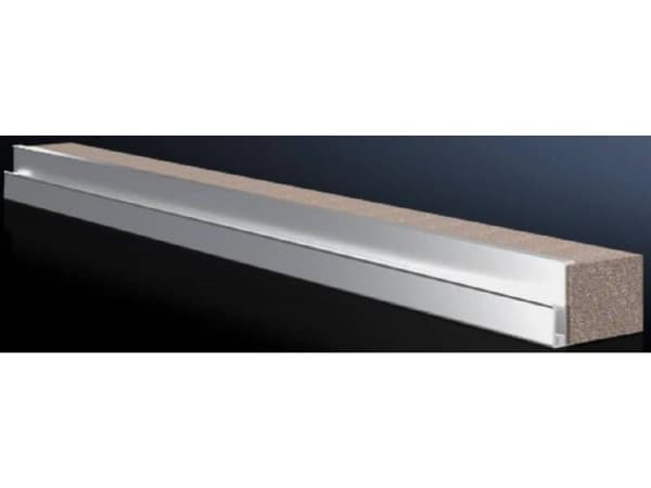 Rittal VX 8618.802, Kabelkanal, Grå, Aluminium, IP55, 1000 mm, 4 stykker