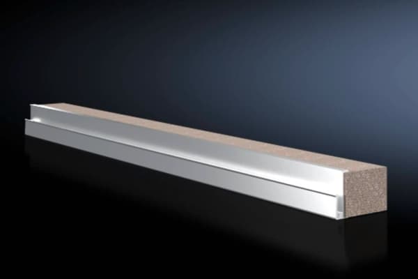 Rittal VX 8618.802, Kabelkanal, Grå, Aluminium, IP55, 1000 mm, 4 stykker