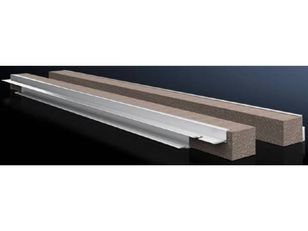 Rittal VX 8618.813, Kabelkanal, Grå, Aluminium, IP55, 1200 mm, 4 stykker