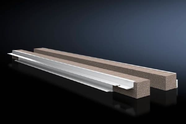 Rittal VX 8618.813, Kabelkanal, Grå, Aluminium, IP55, 1200 mm, 4 stykker