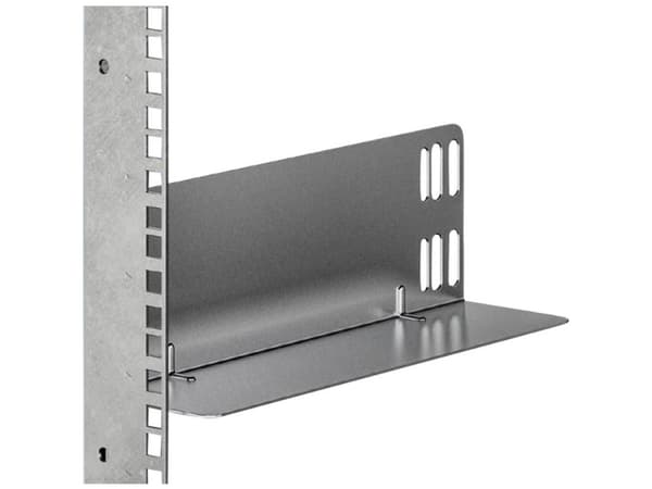 Rittal 4531.001, Skena till rackskåp, Grå, Stål, VX, 48,3 cm (19"), 270 mm
