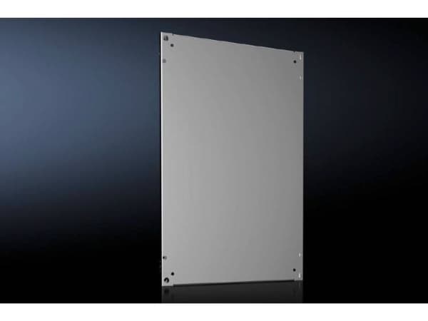 Rittal 8617.550, Monteringsplate, Grå, Galvanisert stål, 500 mm, 775 mm, 2,5 mm