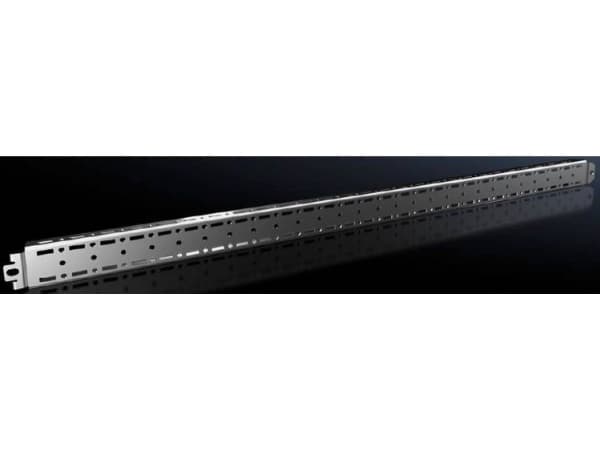 Rittal 8617.730, Kehikkokisko, Hopea, Galvanoitu teräs, 800 mm, 18 mm, 39 mm