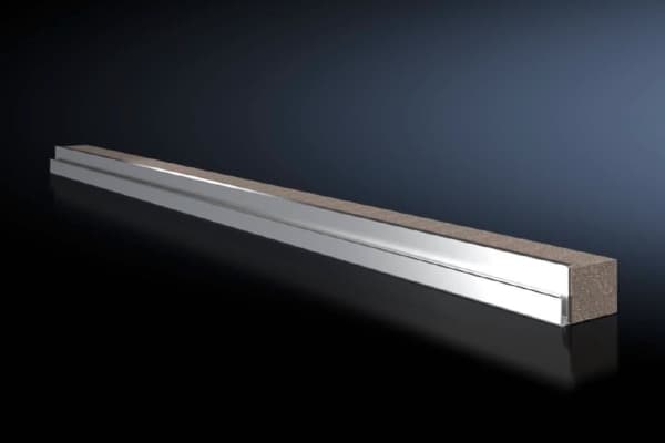 Rittal VX 8618.801, Kabelkanal, Grå, Aluminium, IP55, 800 mm, 2 stykker