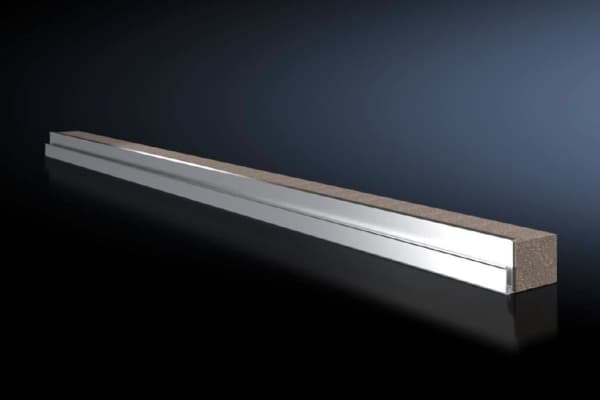 Rittal VX 8618.801, Kabelkanal, Grå, Aluminium, IP55, 800 mm, 2 stykker