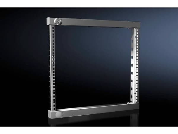 Rittal VX 8619.520, Svängram, Grå, Stål, 9U, 48,3 cm (19"), 482,6 mm