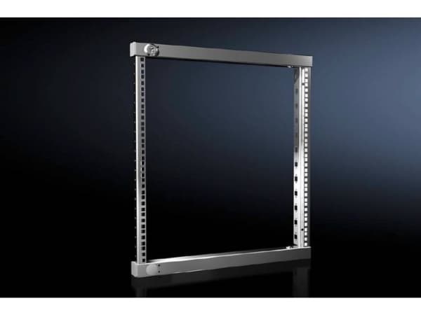 Rittal VX 8619.530, Svängram, Grå, Stål, 12U, 48,3 cm (19"), 482,6 mm