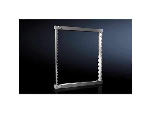 Rittal VX 8619.530, Svängram, Grå, Stål, 12U, 48,3 cm (19"), 482,6 mm
