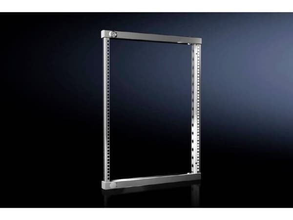 Rittal VX 8619.540, Svängram, Grå, Stål, 15U, 48,3 cm (19"), 482,6 mm