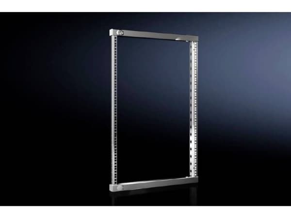 Rittal VX 8619.550, Svängram, Grå, Stål, 18U, 48,3 cm (19"), 482,6 mm