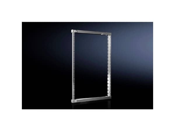 Rittal VX 8619.550, Svängram, Grå, Stål, 18U, 48,3 cm (19"), 482,6 mm