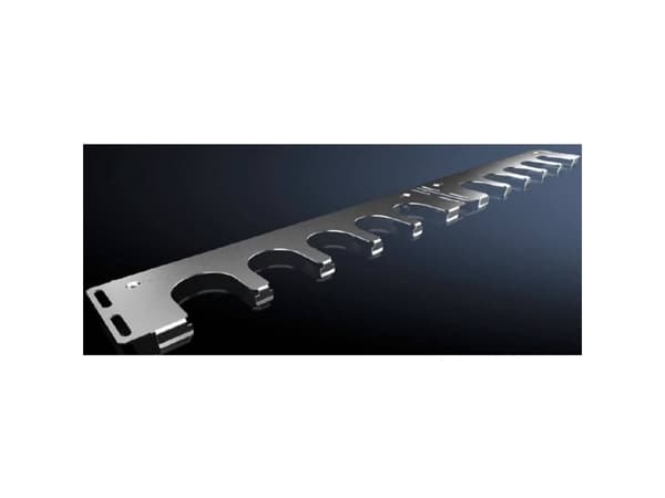 Rittal VX 8619.802, Kaapelin hallintapaneeli, Metallinen, Galvanoitu teräs, IP55, 100 cm, 4 kpl
