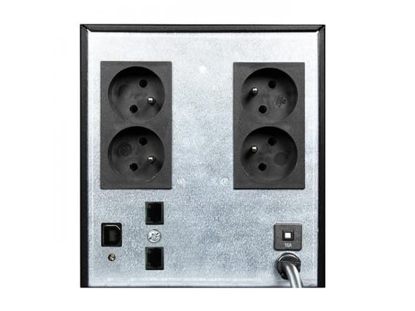 EVER SINLINE 3000 USB HID - UPS - AC 230 V - 1950 Watt - 3000 VA - 7 At - USB - utgangskontakter: 4