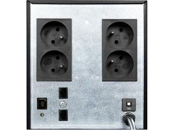 EVER SINLINE 3000 USB HID - UPS - AC 230 V - 1950 Watt - 3000 VA - 7 At - USB - utgangskontakter: 4