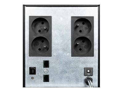 EVER SINLINE 3000 USB HID - UPS - AC 230 V - 1950 Watt - 3000 VA - 7 At - USB - utgangskontakter: 4