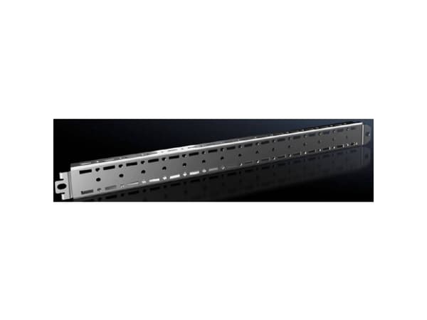 Rittal 8617.710, Rackskinne, Sølv, Galvanisert stål, 500 mm, 18 mm, 39 mm