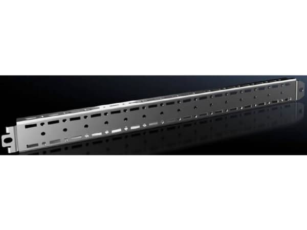 Rittal 8617.710, Rackskinne, Sølv, Galvanisert stål, 500 mm, 18 mm, 39 mm