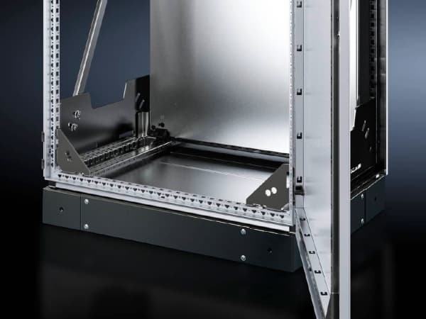 Rittal VX 8618.600, Rackstabilisering, Grå, Galvanisert stål, 800 mm, 600 mm, 2000 mm