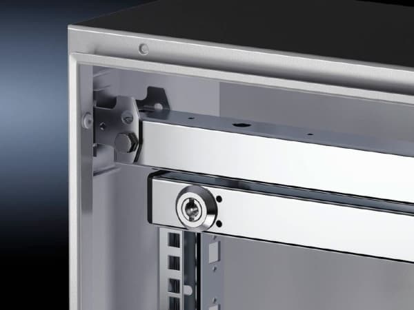 Rittal VX 8619.500, Svingramme, Grå, Stål, 3U, 48,3 cm (19"), 482,6 mm