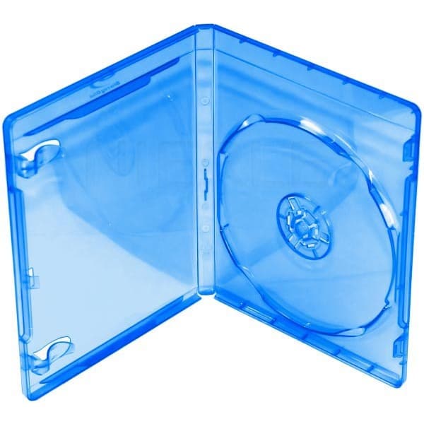 MediaRange BOX38, Blu-ray-kotelo, 1 levyt, Sininen, Muovi, 120 mm, 134 mm