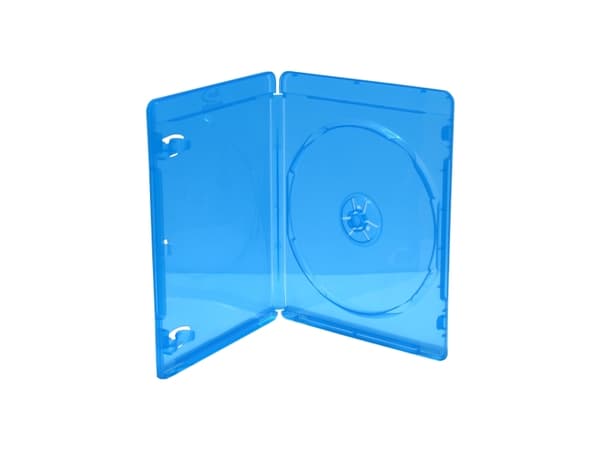 MediaRange BOX38, Blu-ray-kotelo, 1 levyt, Sininen, Muovi, 120 mm, 134 mm