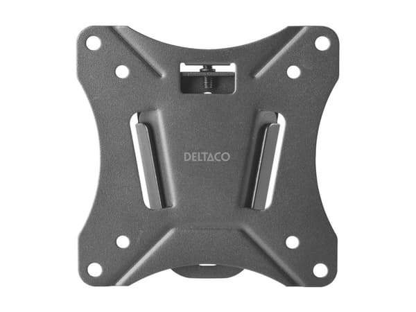 DELTACO Office ARM-0100 - Brakett - Ultra-Slim - for LCD-skjerm - svart - skjermstørrelse: 13"-27" - veggmonterbar