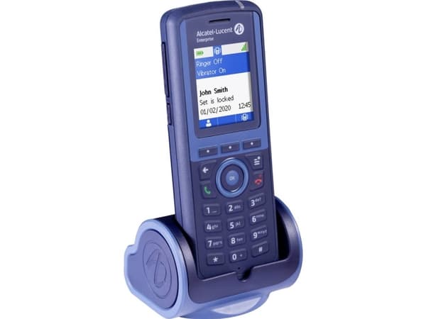 Alcatel-Lucent Mobile 8254, DECT-puhelin, Johdoton puhelin, Sininen