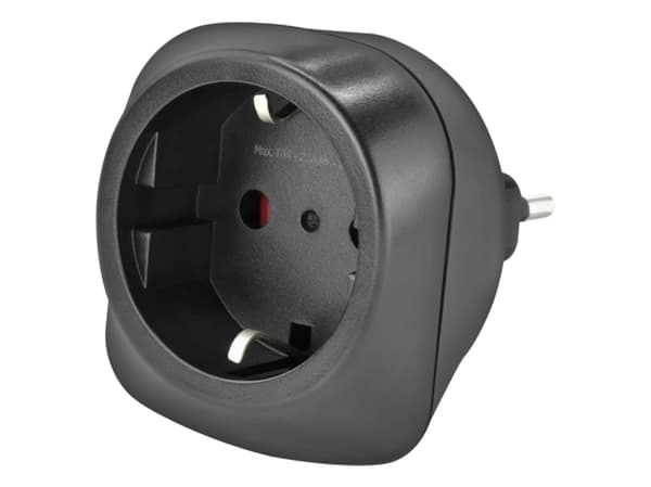 Ansmann 1250-0035, Type L (IT), Type C (Europlug), Rett, Rett, 250 V, 10 A