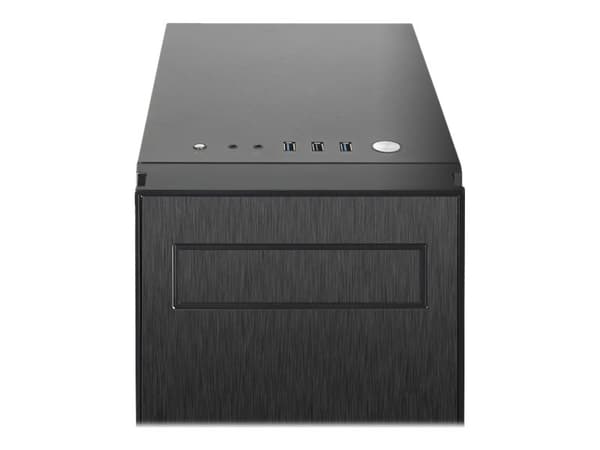 Chieftec Gamer Series Hawk - Tower - ATX - sidepanel med vindu (herdet glass) - ingen strømforsyning (ATX) - svart - USB/lyd
