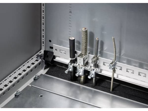Rittal 2388.125, Rackskinnesett, Grå, Aluminium, 1153 mm, 1,02 kg, 1 stykker