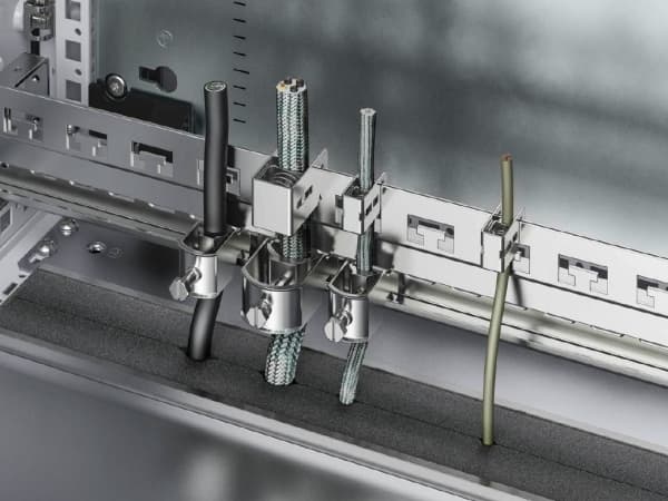 Rittal 2388.125, Rackskinnesett, Grå, Aluminium, 1153 mm, 1,02 kg, 1 stykker