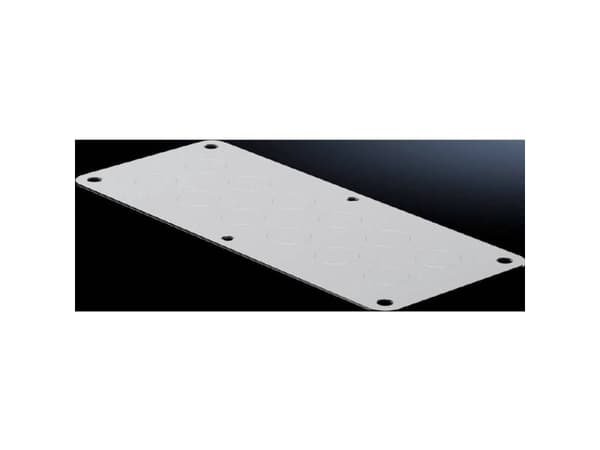 Rittal SZ 1581.200, Platta till rackskåp, Ljusgrå, Stål, IP55, 220 mm, 90 mm