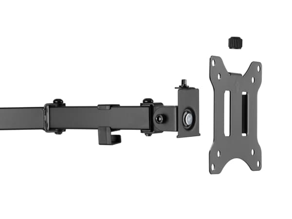 Equip 650123, 16 kg, 43,2 cm (17"), 81,3 cm (32"), 75 x 75 mm, 100 x 100 mm, Sort
