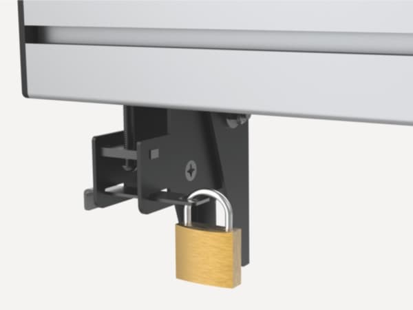 Equip 650373, 139,7 cm (55"), 200 x 200 mm, 600 x 400 mm, 0 - -20°, Gjuten aluminium, Plast, Stål, Svart, Silver