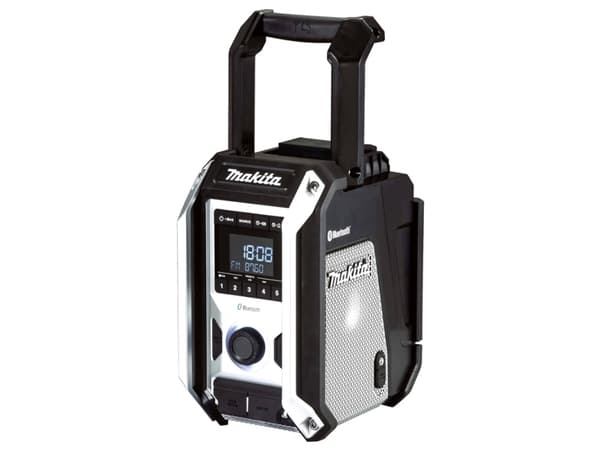 Radijas Makita DMR114B (su Bluetooth, USB, MP3 jungtimis, sub-woofer)