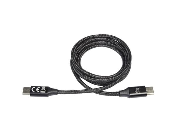 ProCar USB-laderkabel USB-C®-kontakt 1,00 m Sort 52009000