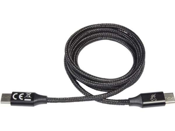 ProCar USB-laderkabel USB-C®-kontakt 1,00 m Sort 52009000
