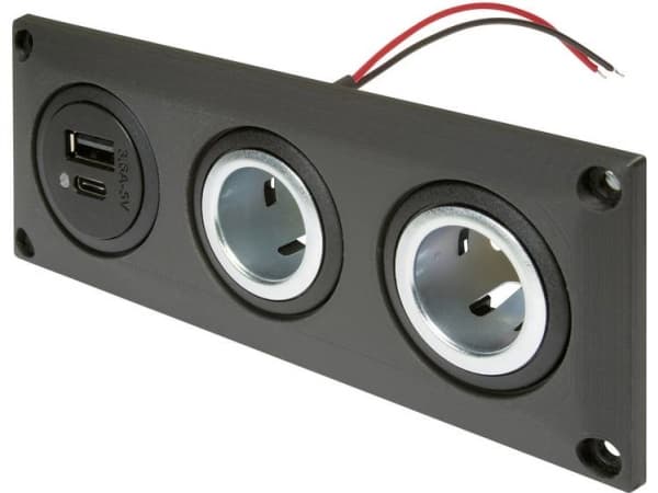 ProCar Bil elektrisk spænding-stikforbindelse Tilladt belastning strøm maks.=20 A 12 V, 24 V