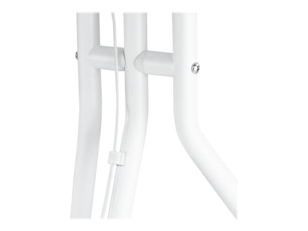 Hama "Easel Design" - Ställ - för TV - metall - vit - skärmstorlek: 37"-75" - golvstående