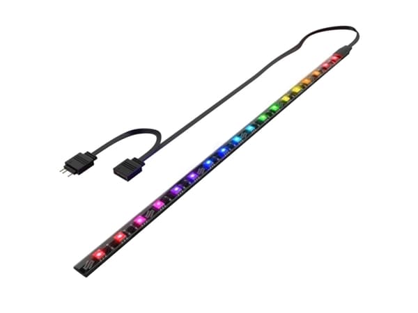 SilentiumPC Aurora Stripes ARGB, LED strip, 18 ampuller, LED, 2 stykker