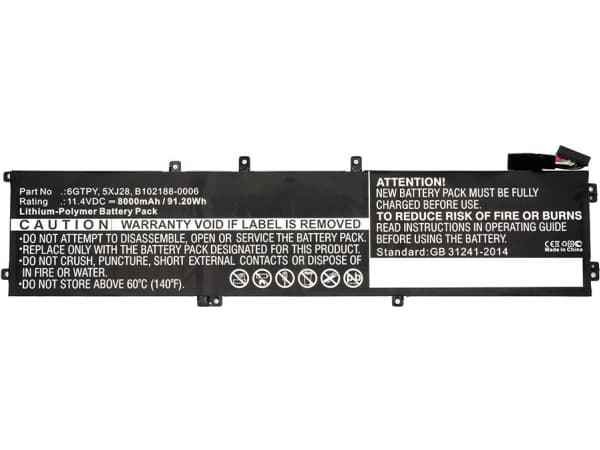 CoreParts - Batteri til bærbar PC (tilsvarer: Lenovo 01AV405, Lenovo 00HW024, Lenovo 00HW025, Lenovo 01AV406, Lenovo 01AV407, Lenovo SB10F46463, Leno