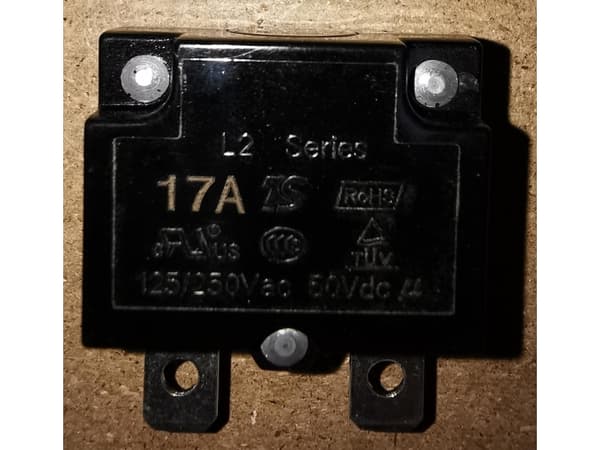 Automatisk säkring 17A för EL Barn Bil 24v