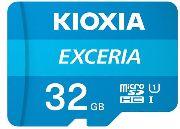 KIOXIA EXCERIA - Flash-minneskort - 32 GB - UHS-I U1 / Class10 - microSDHC UHS-I
