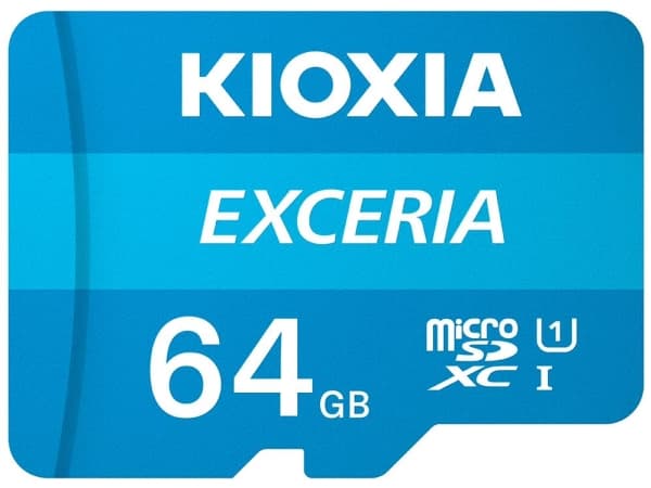 KIOXIA EXCERIA - Flashminnekort - 64 GB - UHS-I U1 / Class10 - microSDXC UHS-I