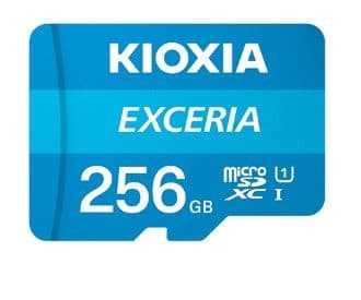 KIOXIA EXCERIA - Flashminnekort - 256 GB - UHS-I U1 / Class10 - microSDXC UHS-I