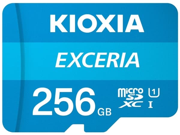 KIOXIA EXCERIA - Flashminnekort - 256 GB - UHS-I U1 / Class10 - microSDXC UHS-I