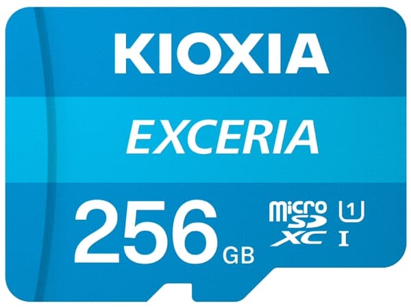 KIOXIA EXCERIA - Flashminnekort - 256 GB - UHS-I U1 / Class10 - microSDXC UHS-I