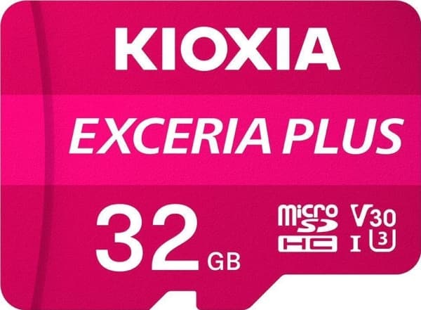 KIOXIA EXCERIA PLUS - Flashminnekort - 32 GB - A1 / Video Class V30 / UHS-I U3 / Class10 - microSDHC UHS-I